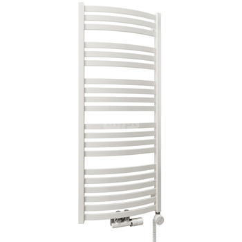 Grzejnik drabinkowy Concept By TERMA SYDNEY, podłączenie Z8, wym. 960 x 600 mm, kolor biały drogowy RAL9016, moc 509W
