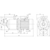 Pompa do wody Wilo-MultiPress MP 604-DM/IE3 normalnie zasysająca wielostopniowa pompa wirowa. Cicha praca.