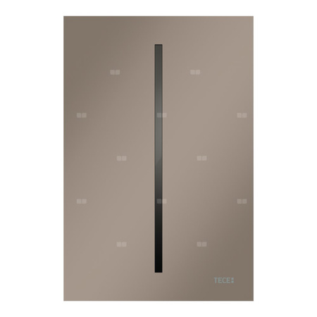 Przycisk spłukujący do stelaża do pisuaru (Elektroniczny) TECE filo, kolor beżowo - brązowy (castoro ottawa)