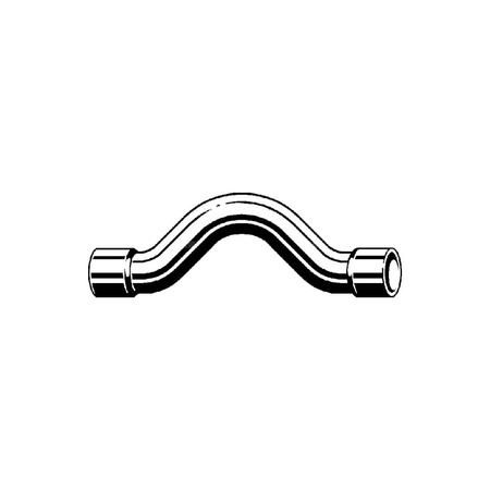 Łuk VIEGA 95085 Jednoczęściowy, Cu / Cu, 15 mm (lw x lw), 112 mm, (głębokość: 90 mm) z uszczelką