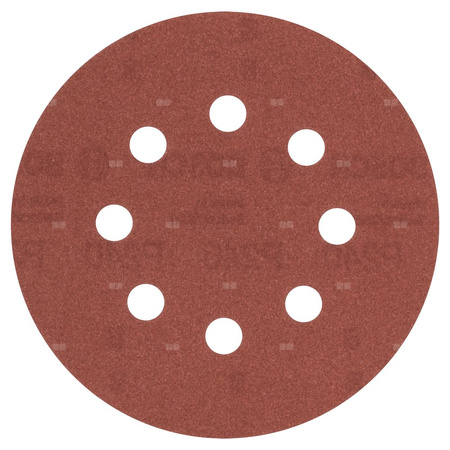 5-częściowy zestaw papierów ściernych do szlifierek mimośrodowych K = 240