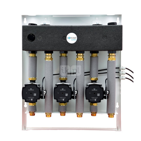 CONCEPT Zestaw MIX-BOX 111 z grupami GP/GP/GP MIX BOX 20, z pompami Wilo Yonos Para 15/6