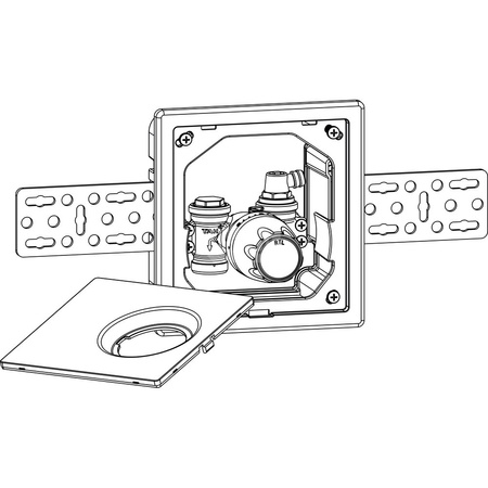 Podtynkowy regulator ogrzewania Multibox Mini RTL