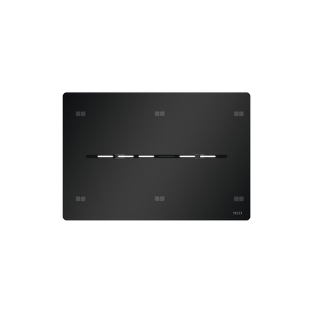 Mechanizm spłukujący elektroniczny do WC TECE solid, stal nierdzewna szczotkowana ''anti-fingerprint'', zasilanie bateryjne 6 V