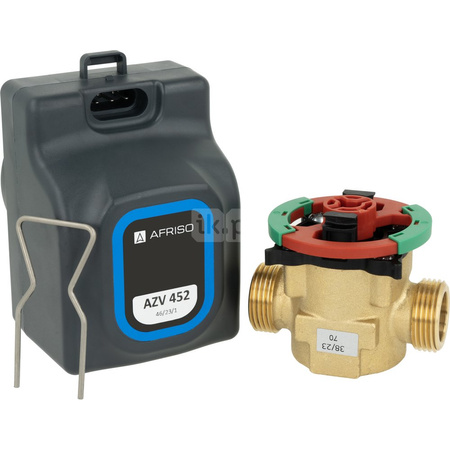 2-drogowy zawór strefowy AZV 452, DN15, G3/4", Kvs 10, 230 V AC, NO