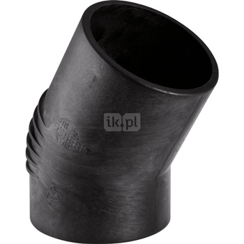 Kolano 30' GEBERIT Silent-db20, polietylen, 90 mm, DN 90 x 90 mm x DN 90 (króciec)