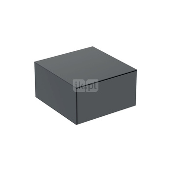 Geberit ONE Szafka boczna, B45cm, H24.5cm, T47cm, z jedną szufladą, czarny, mat