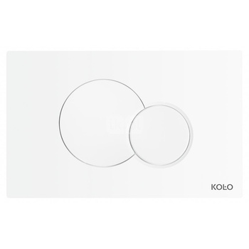 ECLIPSE 2 przycisk spłukujący, biały