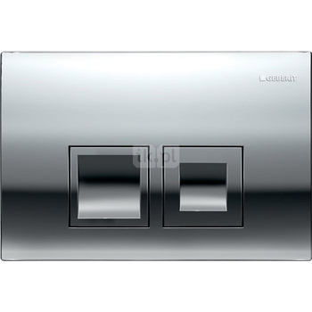 Przycisk uruchamiający Geberit Delta35, przedni, chrom błyszczący