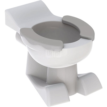 Miska WC stojąca GEBERIT Bambini ceramiczna błyszcząca