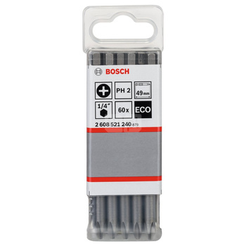 BIT ECO PH2 49MM 60PC
