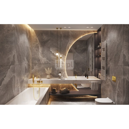 VITTO VerdeLine bateria wannowa ścienna, złoty