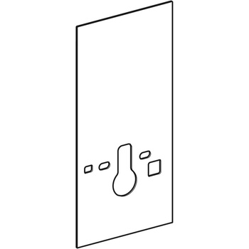 Pokrycie przednie Monolith WC 101, AqC, czarny