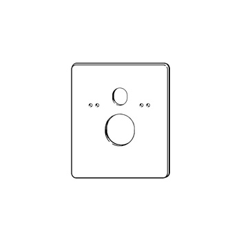 Płyta mocująca VIEGA 8040.21 do podwieszanej miski WC stal