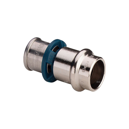 Złącze przejściowe Profipress VIEGA 1075.12P Jednoczęściowy, brąz / brąz, 14 mm x 15 mm (mz x mz) z uszczelką