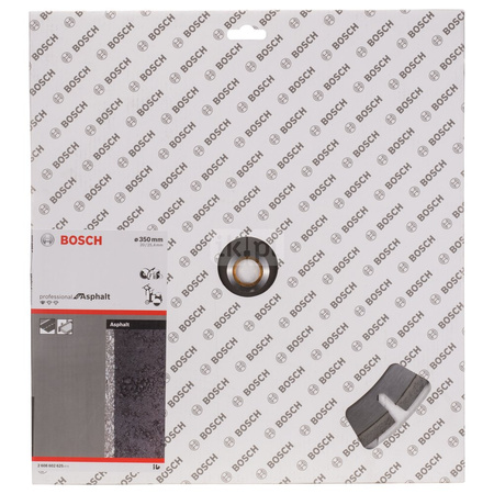 T.DIAM. PROF.FOR ASPHALT 350MM,25,4MM