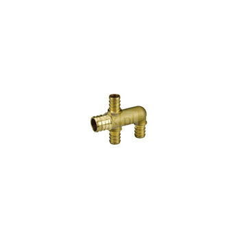 MINI ROZDZIELACZ KOŃCOWY "3" SYSTEMU GIACOQEST DLA RUR PEX 3/4"(1)x 1/2"(3)