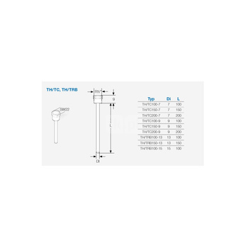 Tuleja zanurzeniowa niklowana TH/TC100-7 1/2" Ni
