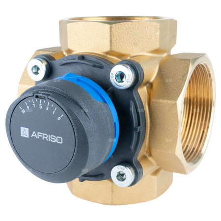 Zawór obrotowy czterodrogowy AFRISO ARV 487 ProClick, mieszający, DN 50