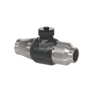 Zawór kulowy DANFOSS HT stal, PN 40 DN 40 króciec do spawania, uchwyt: brak