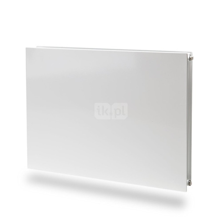 Grzejnik płytowy typ 10 higieniczny PURMO Plan Ventil Hygiene FHV L wym. 300 x 1100 mm, kolor biały, moc 344 W, front Płaski gładki