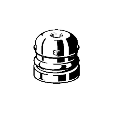 Zaślepka brąz VIEGA 2256XL 3/4'' fi 108 mm mz, z odpowietrznikiem