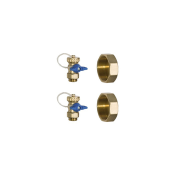 Zestaw korków zaślepiających i zaworów napełniających (na 1 rozdzielacz)