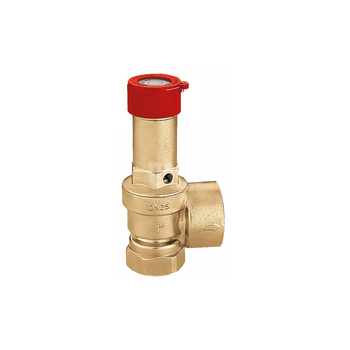 Zawór przelewowy CALEFFI 513 mosiądz 2 bar gw x gw 1'' x 1 1/4''