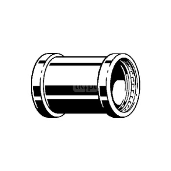 Mufa Sanpress VIEGA 2315.5XL Jednoczęściowy, stal nierdzewna (Stan surowy) / stal nierdzewna, 64 mm (mz x mz), 110 mm