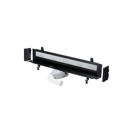 Odpływ prysznicowy prostokątny VIEGA 4968.10, 1200 x 113 x 85 mm, dł: 1200 mm, z syfonem