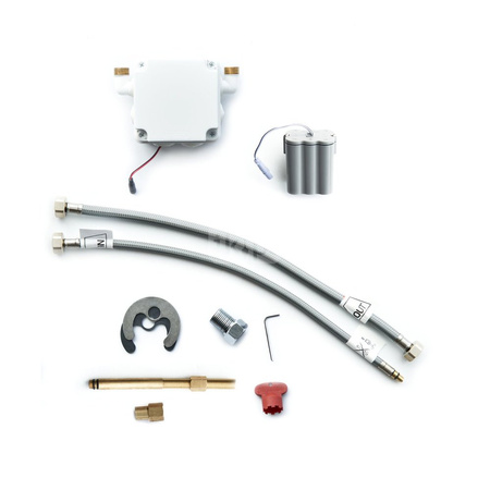 Deante Hiacynt Bateria umywalkowa stojąca sensorowa (4xAA)