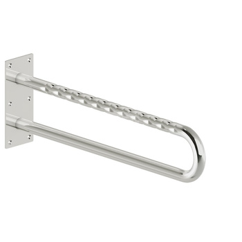 LEHNEN FUNKTION Poręcz WC ścienna łukowa stała 850mm, falista