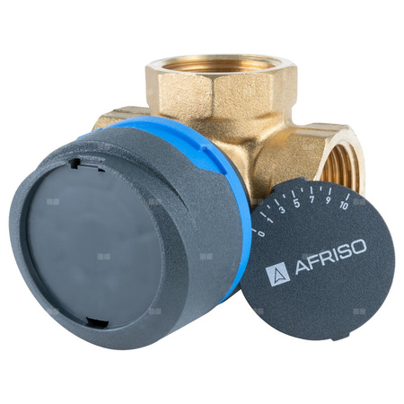 Zawór obrotowy trójdrogowy AFRISO ARV 384 ProClick, mieszający, DN 25