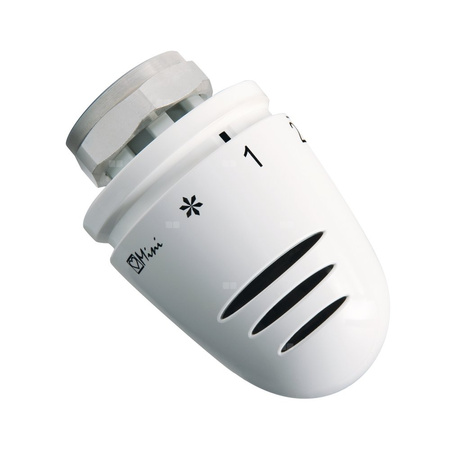 Głowica termostatyczna prosta HERZ Mini, zakres reg. 6-28'C, przyłącze M 28 x 1,5, kolor biały