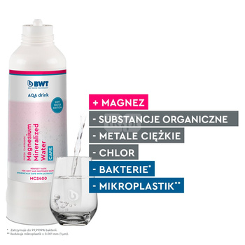 AQA Drink Pure Hard Set (filtr MPC400, głowica przyłączeniowa, AQA Monitor)