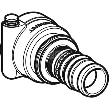 Złączka przejściowa  GEBERIT Mepla do Compact MS, mosiądz x DN 16 (compact ms x końcówka wciskowa)