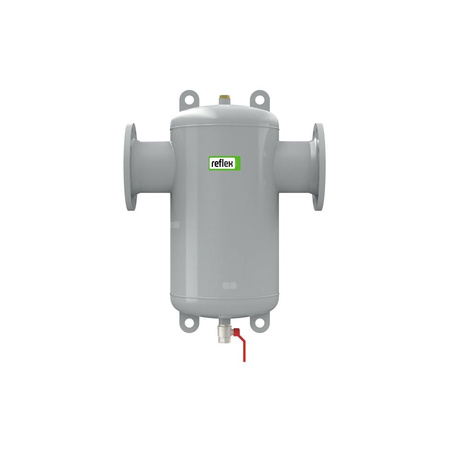 Separator mikropęcherzy REFLEX D 80, 10 bar / 110'C, DN80/PN16, kolor: szary