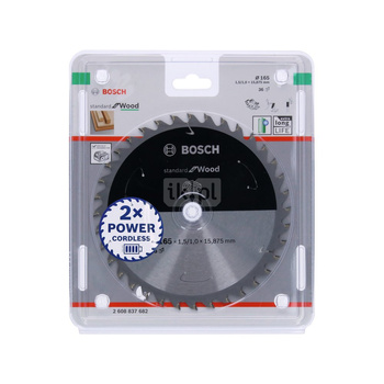 Ostrze do piły tarczowej bezprzewodowej Standard for Wood 165 x 1,5 / 1 x 20 T12