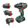 Bosch wkrętarka akumulatorowa z udarem AdvancedImpact 18V 1x2,5Ah + 3 adaptery