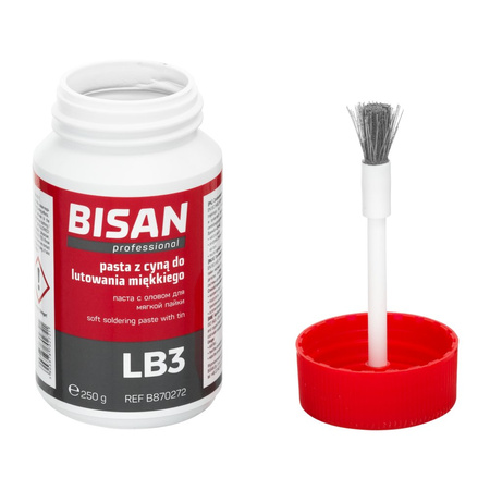 Pasta z cyną do lutowania miękkiego LB3 250g (puszka)