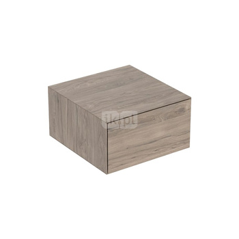 Geberit ONE Szafka boczna, B45cm, H24.5cm, T47cm, z jedną szufladą, orzech włoski hickory
