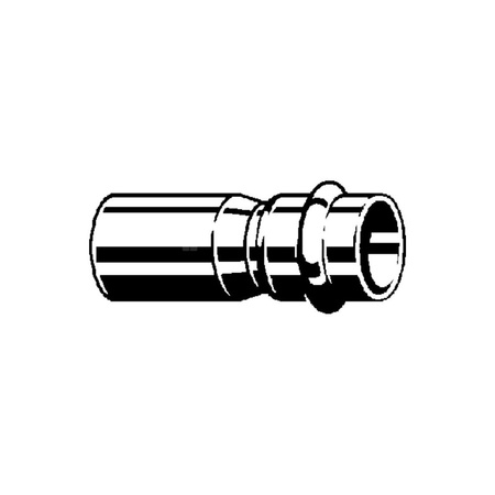 Złącze Profipress VIEGA 2415.1 redukcja Jednoczęściowy, Cu / Cu, 18 mm x 12 mm (kw x mz), 53 mm, (głębokość: 35 mm) z uszczelką