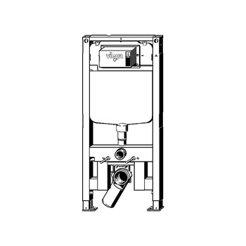 Stelaż podtynkowy do WC VIEGA 8523, 1140 x 500 x 80 mm