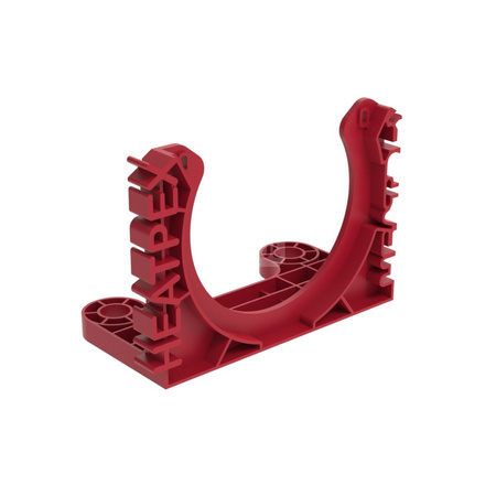HEATPEX ARIA CONNECT Uchwyt do rury 75 mm czerwony - 100 szt.
