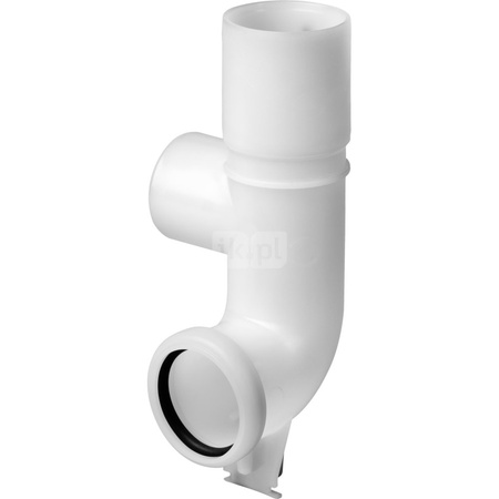 Łuk spłuczkowy model 858020, tworzywo sztuczne / biały