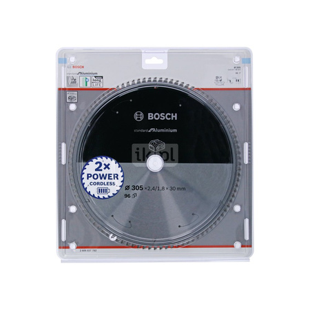 Ostrze do piły tarczowej bezprzewodowej Expert for Aluminium 305 x 2,4 / 1,8 x 30 T96