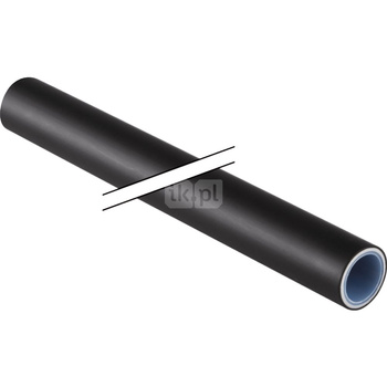 Rura PE-RT II/AL/PE-RT II GEBERIT Mepla 16 mm x 2.25 mm, izolacja kolor czarny - sztanga 5 m wielowarstwowa gładka
