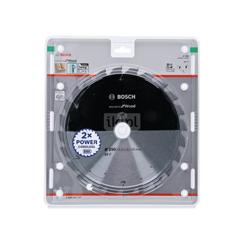 Ostrze do piły tarczowej bezprzewodowej Standard for Wood 254 x 2,2 / 1,6 x 30 T24