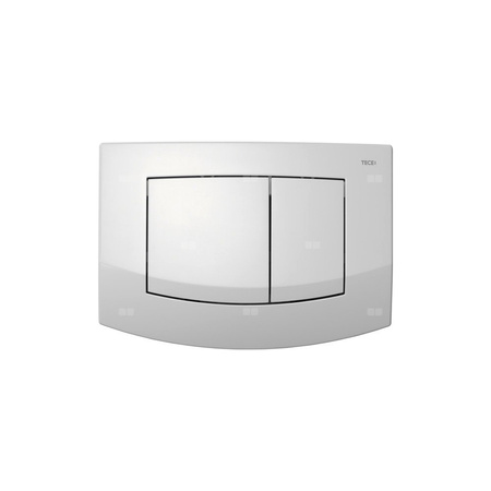 Przycisk spłukujący do stelaża do miski WC podwójny (Mechaniczny) TECE ambia tworzywo, kolor biały