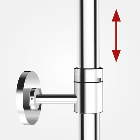 Deszczownia z natryskiem i baterią wannową FIESTA